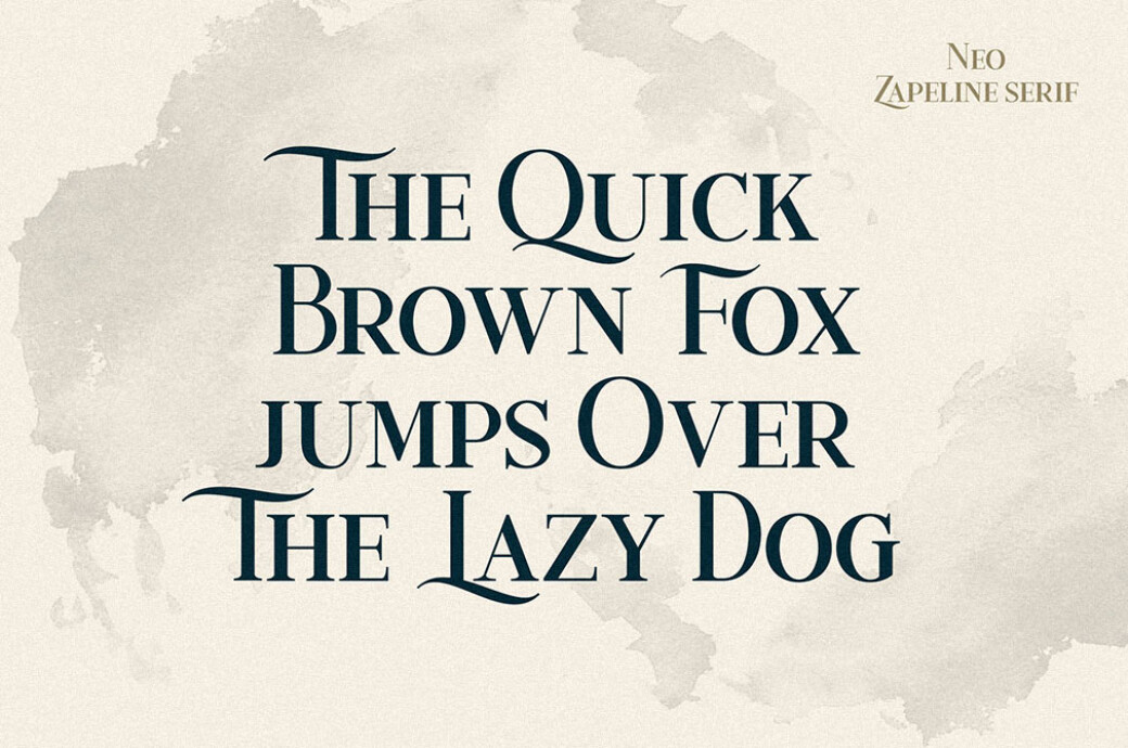 Neo Zapeline Font Family
