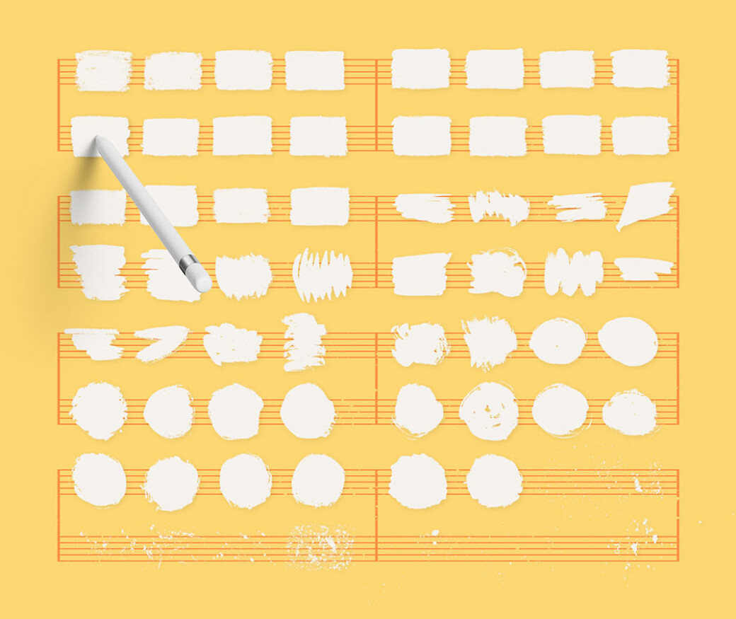 Graphic Beats Procreate Brushes