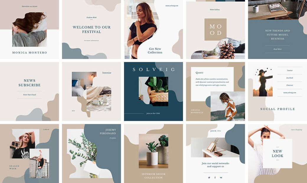 Solveig Social Media Templates