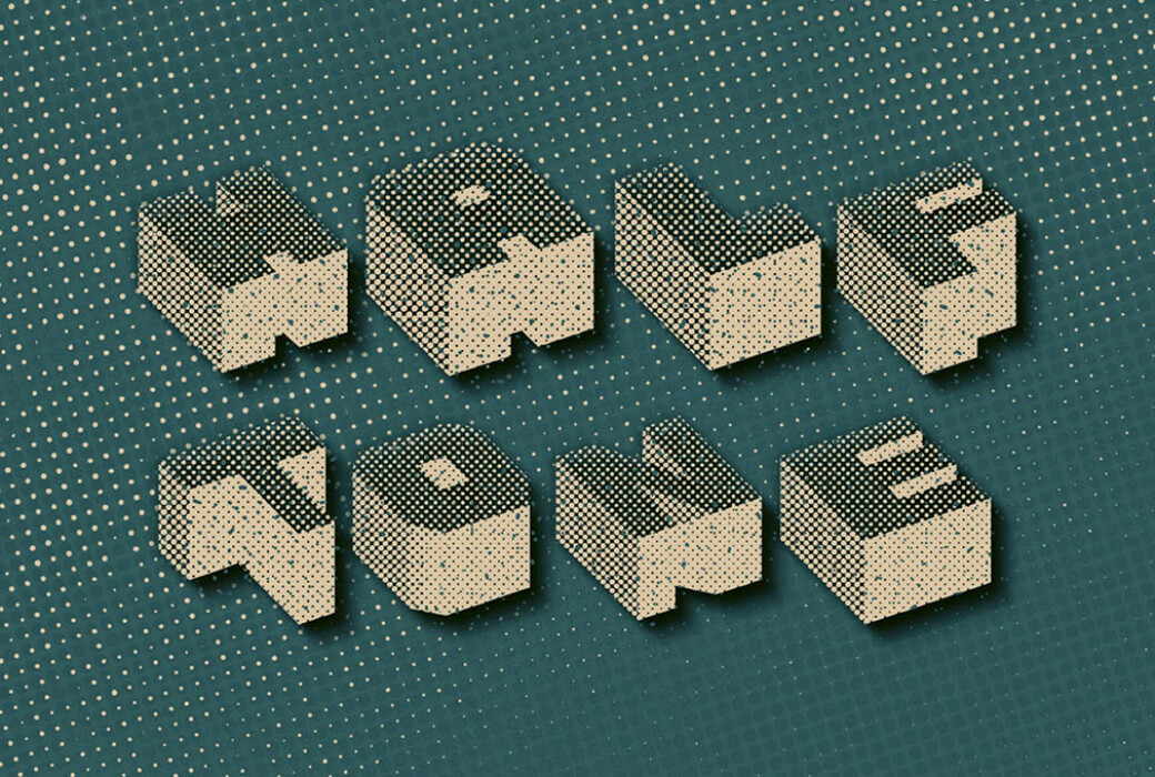 Halftone Textures Collection