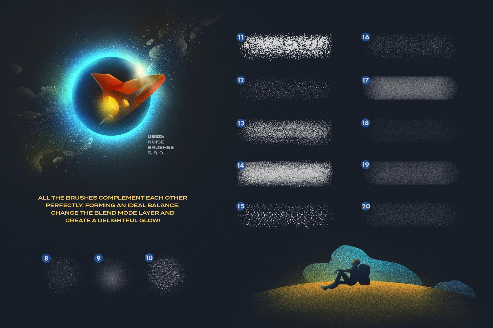 Shader Invader Brushes