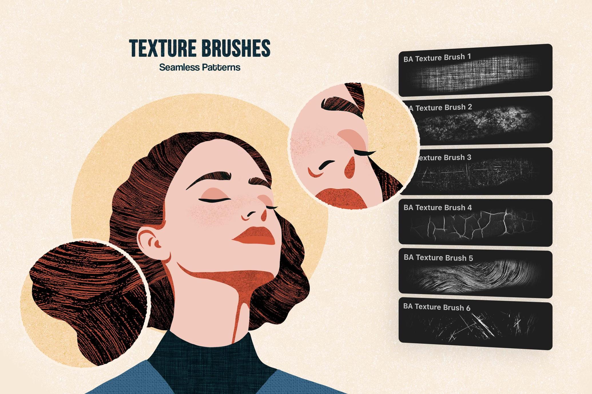Procreate Texture Brushes