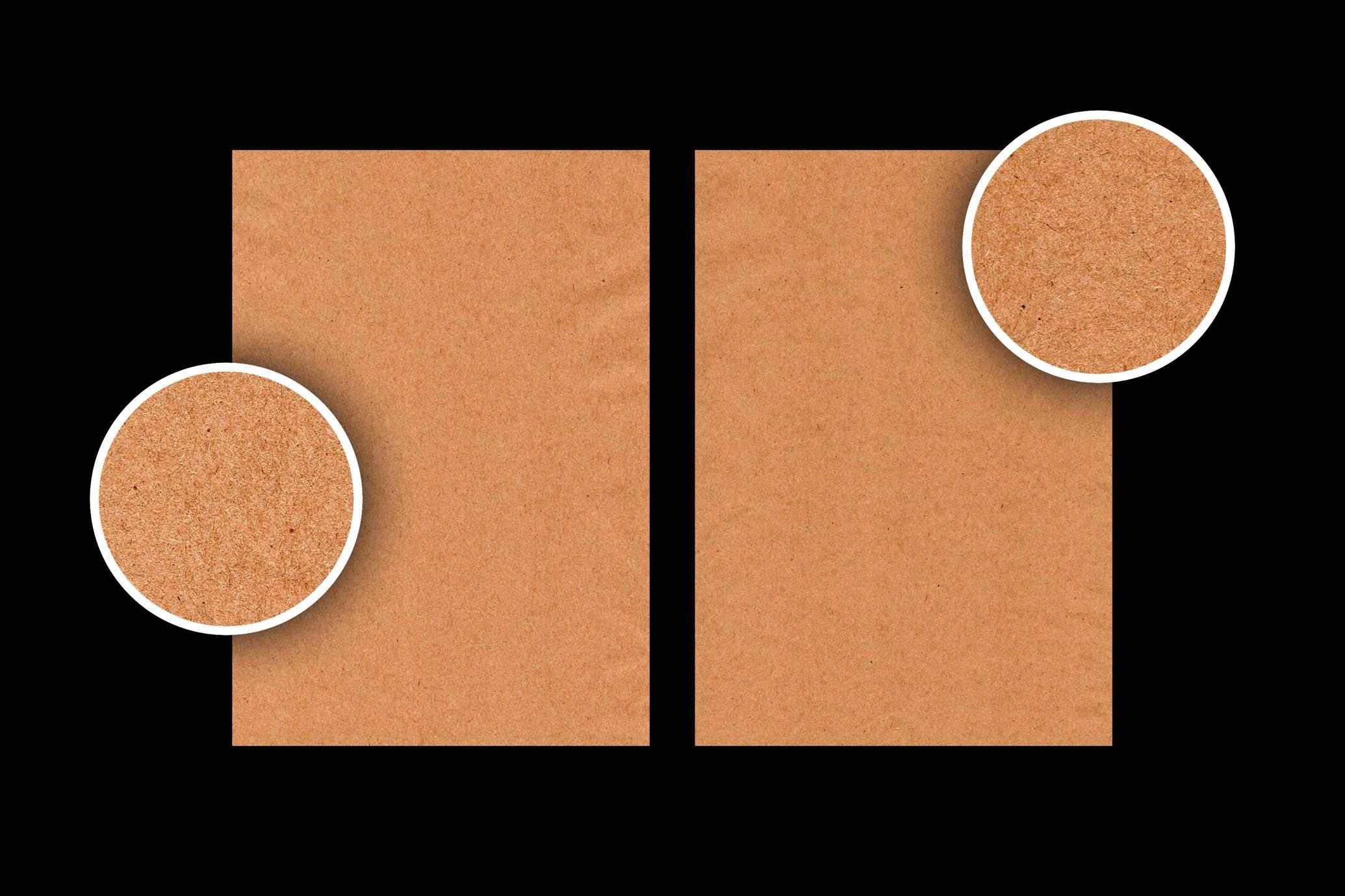 Realistic Kraft Paper Textures Pack