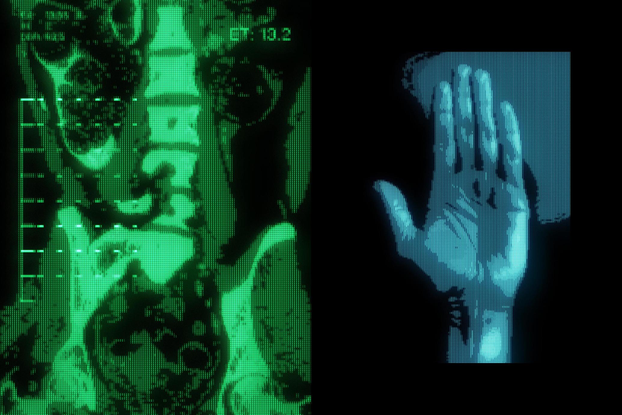 Analog Retro-Futuristic Monitor Effect